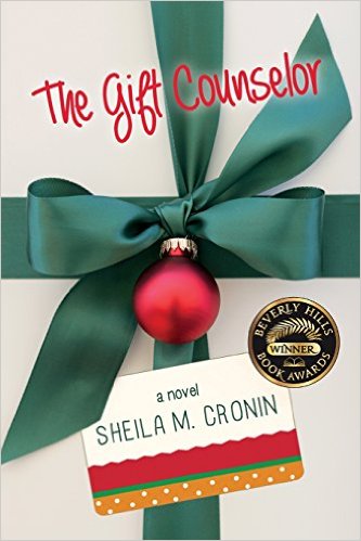 Book cover of 'The Gift Counselor' by Sheila M. Cronin, featuring a ribbon as if the book is the gift