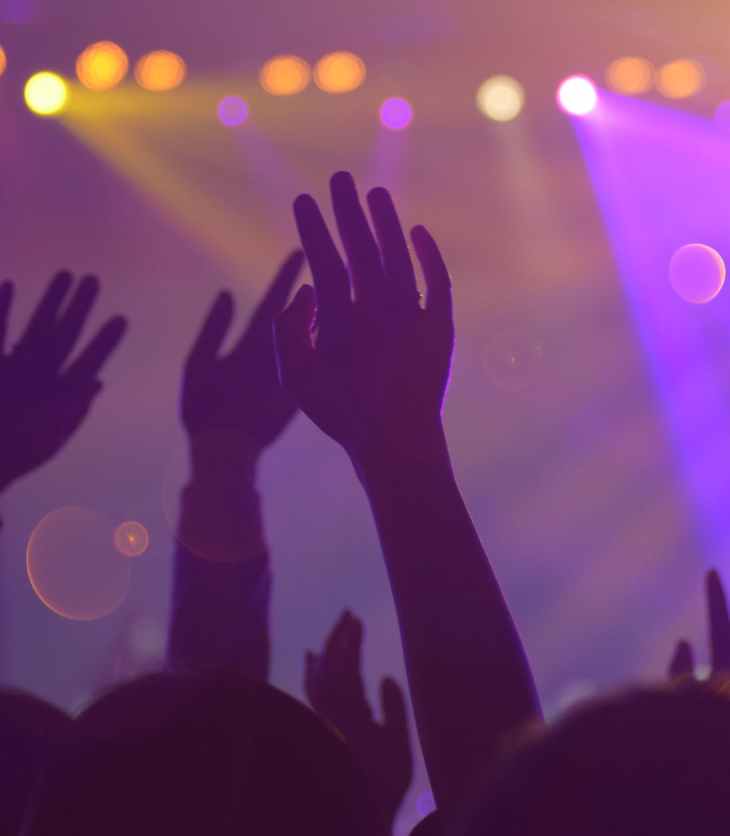 people at a club enjoying their social life