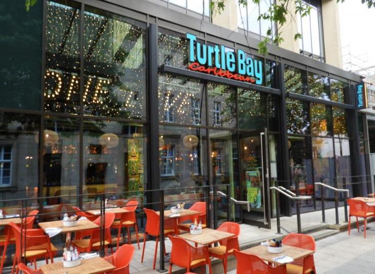 turtle bay sheffield outside area