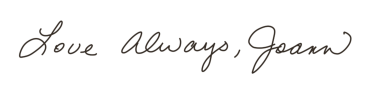Love Always Joann logo