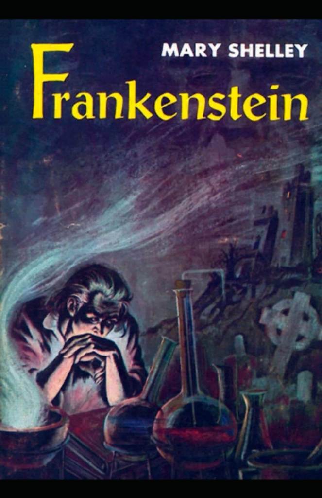 frankenstein by mary shelley book cover
