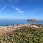 image of Crete with sea and blue sky